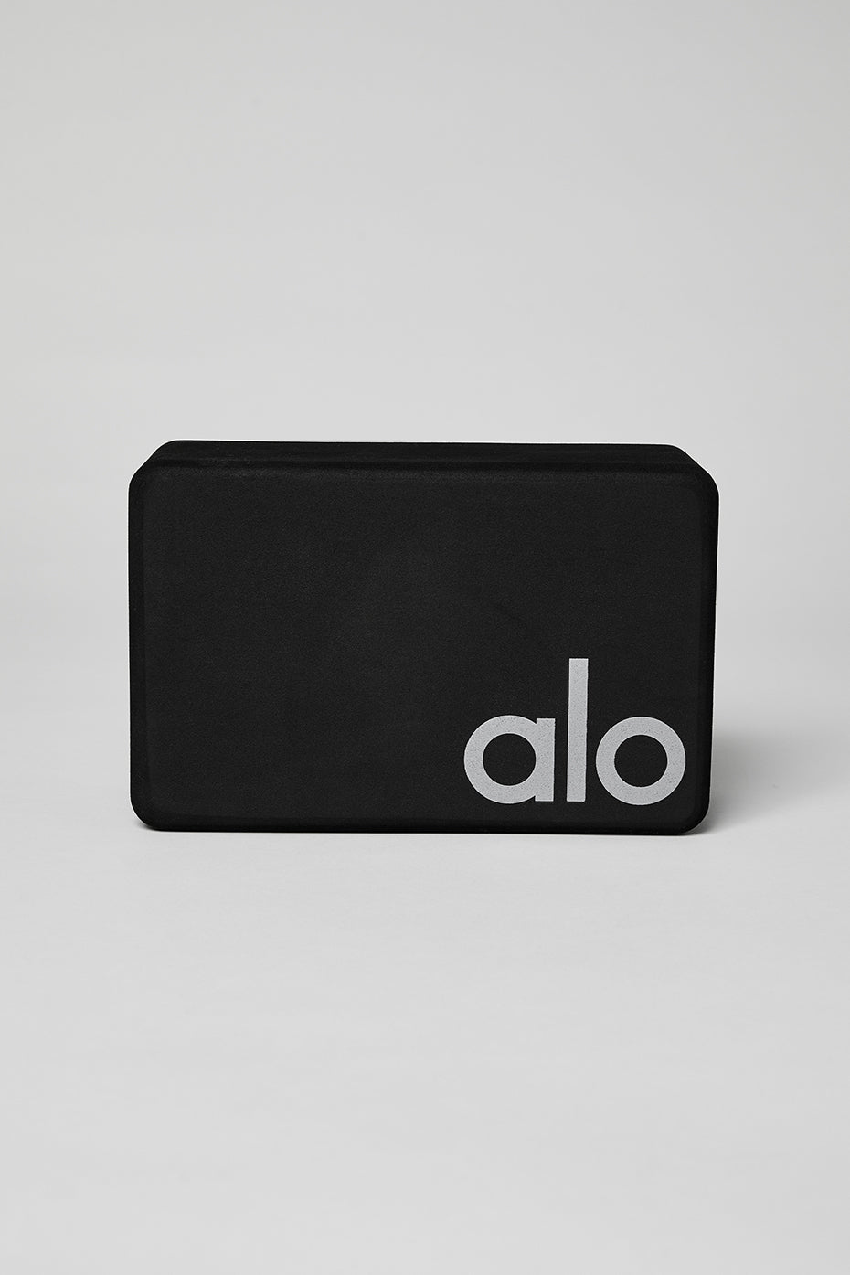 Alo Yoga Uplifting Yoga Block - Black/Silver