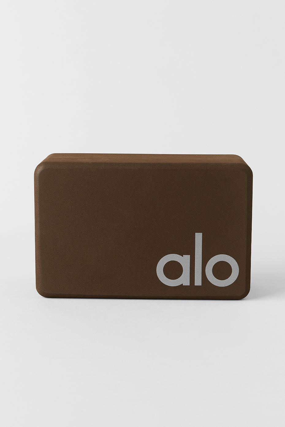 Alo Yoga Uplifting Yoga Block - Espresso/Silver