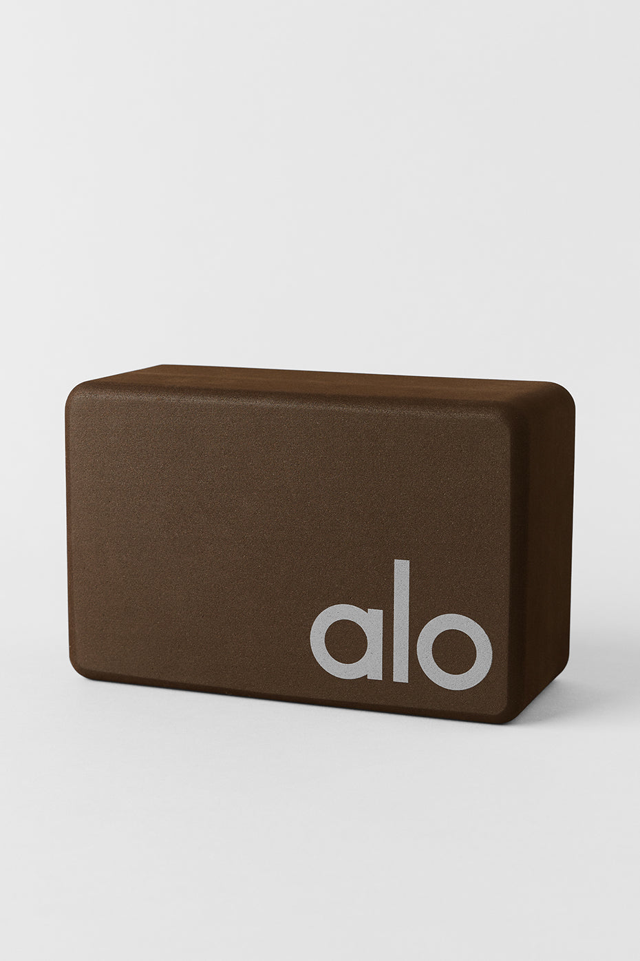 Alo Yoga Uplifting Yoga Block - Espresso/Silver