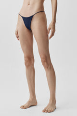 Alo Yoga Airmesh Venus Thong - Navy