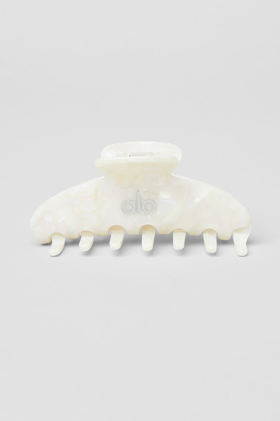 Alo Yoga 90's Claw Clip - White Pearl
