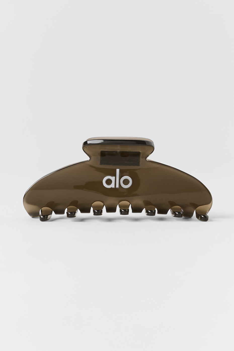 Alo Yoga 90's Claw Clip - Olive Tree Clear