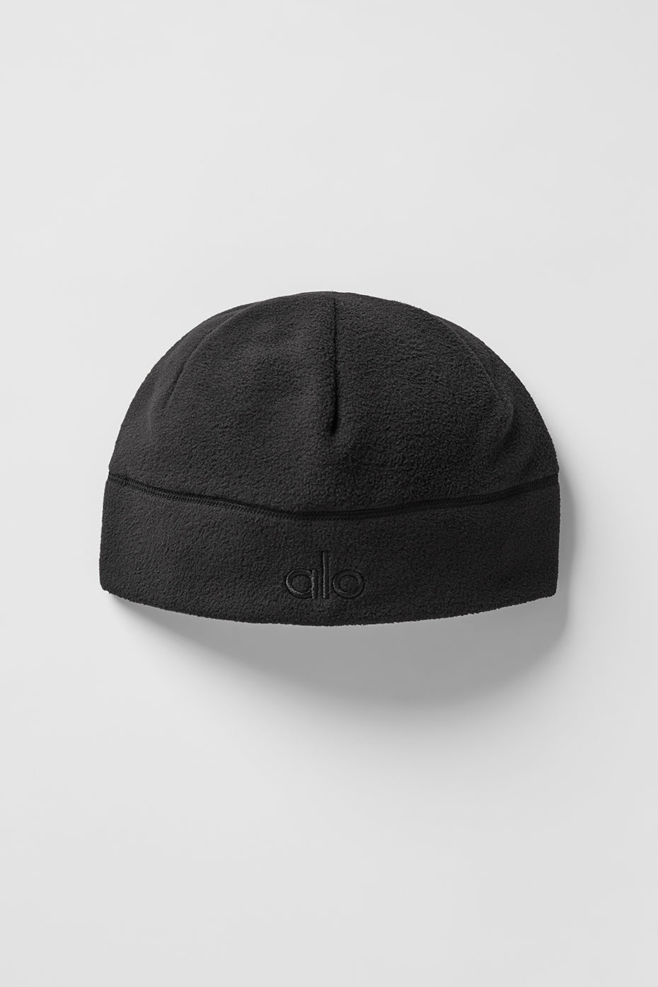 Alo Yoga Performance Fleece Beanie - Black/Black
