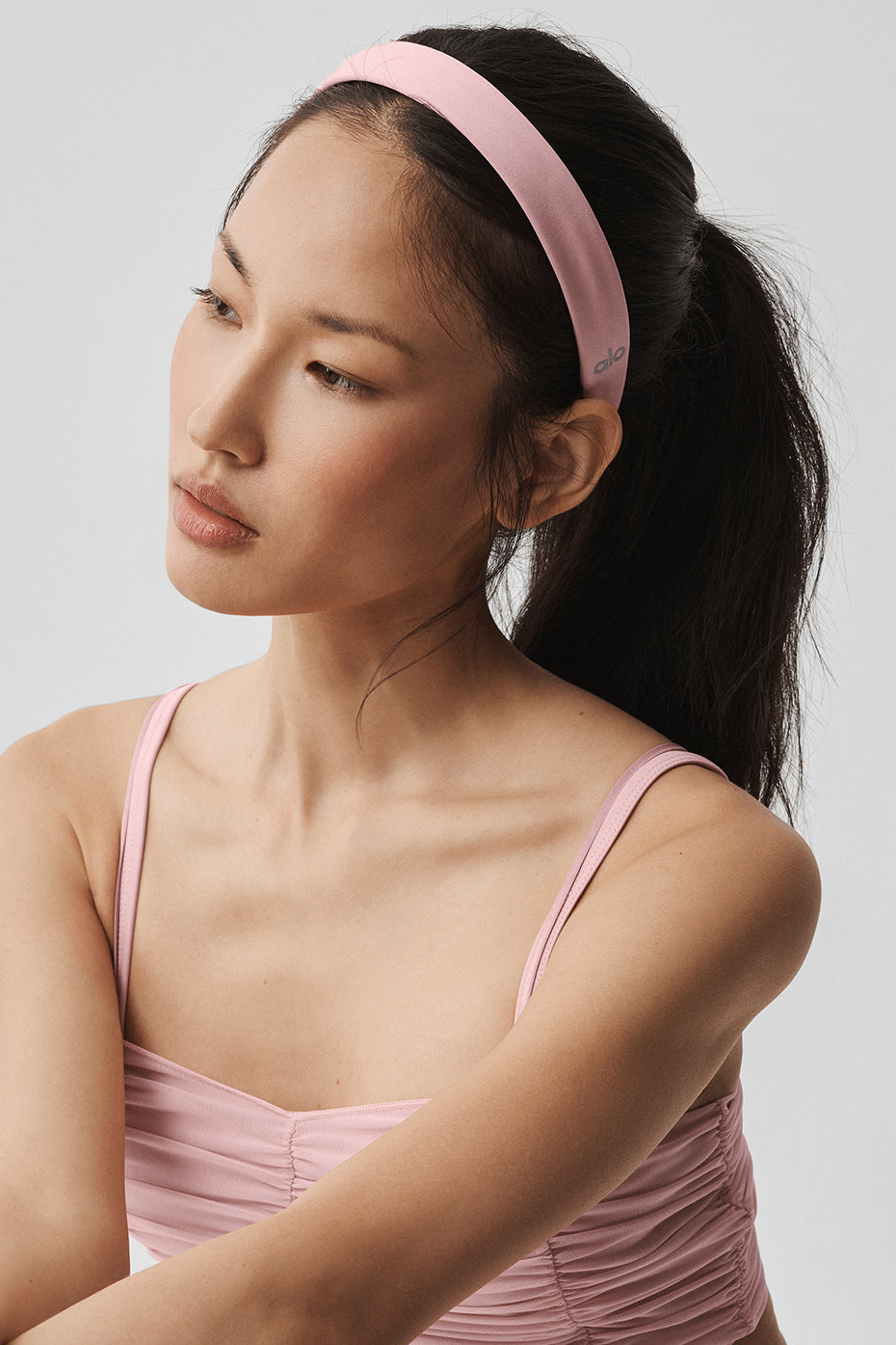 Alo Yoga Airlift So Smooth Headband - Vintage Pink