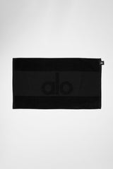 Alo Yoga Keep It Cool Gym Towel - Black