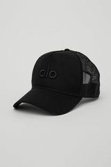 Alo Yoga District Trucker Hat - Black
