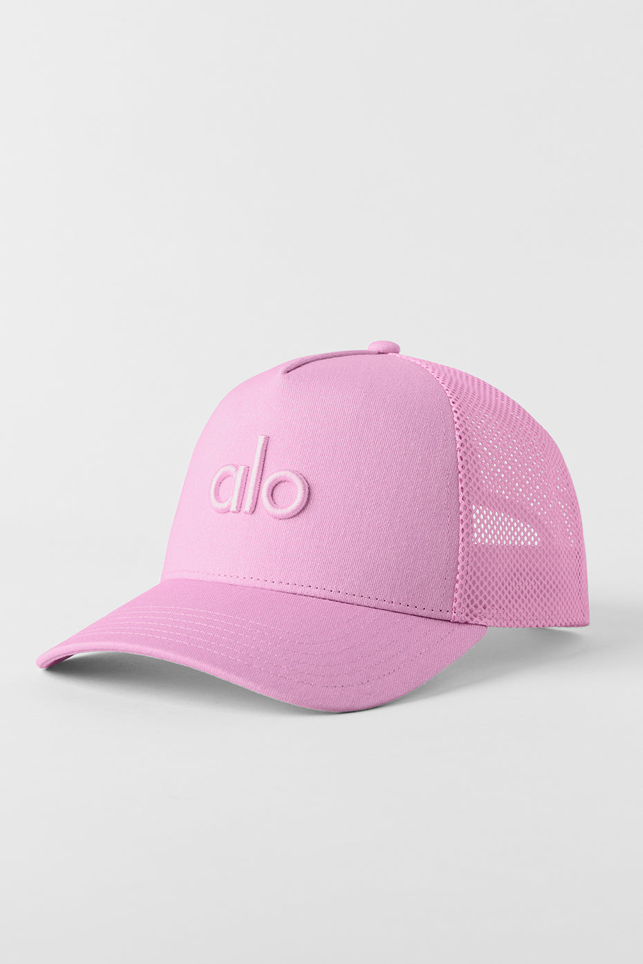 Alo Yoga District Trucker Hat - Candy Heart Pink