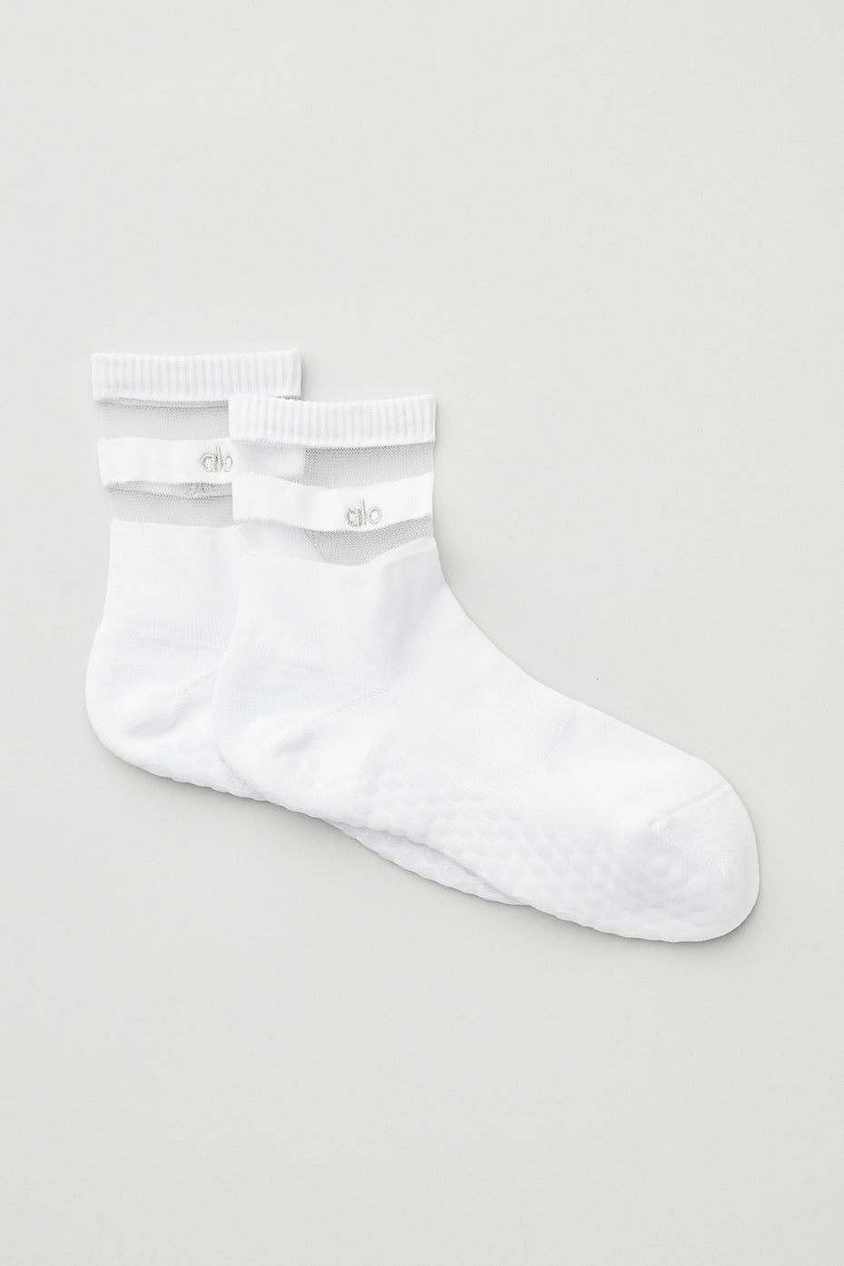 Alo Yoga Women's Pulse Grip Sock - White