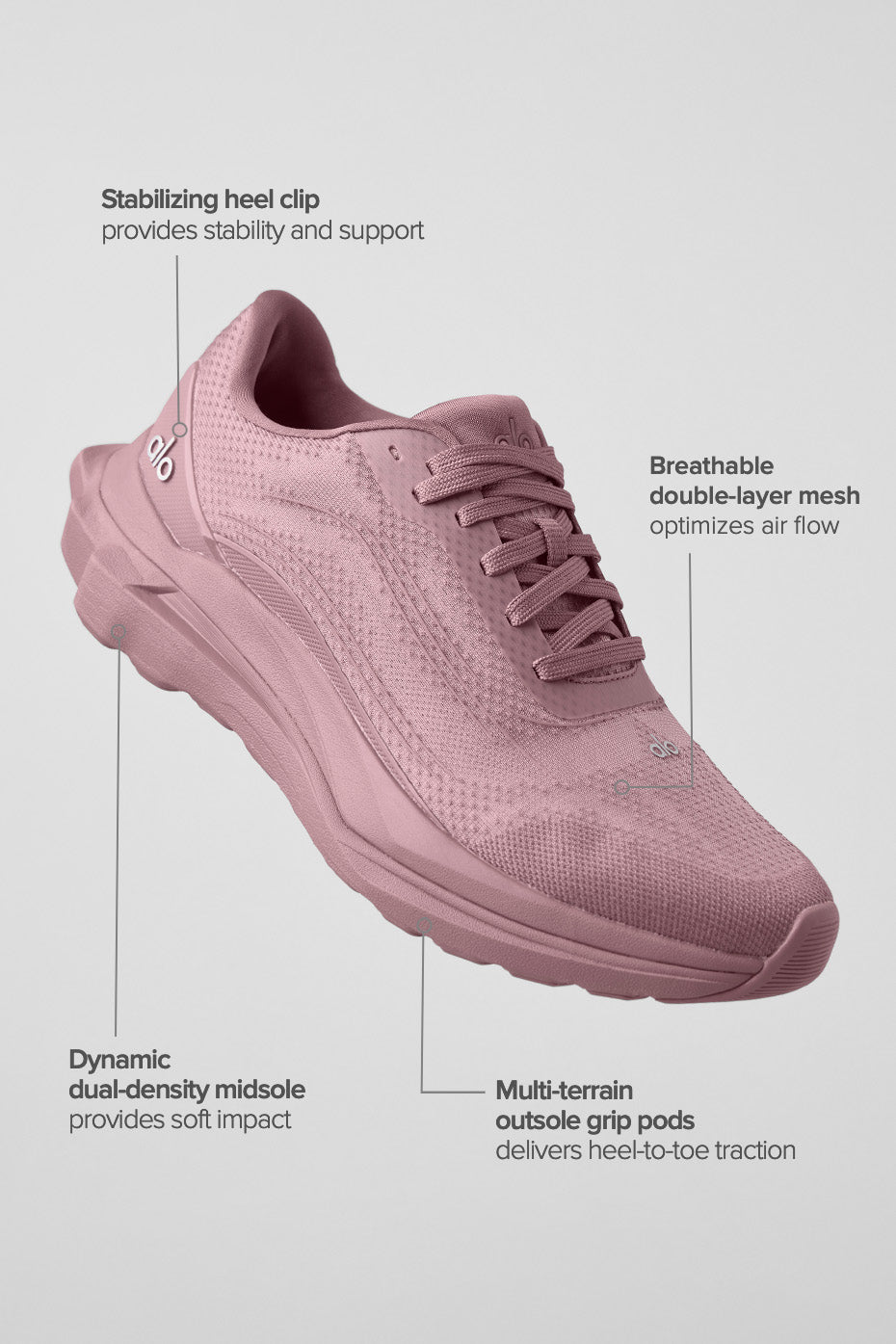 Alo Yoga ALO Runner - Smoky Quartz