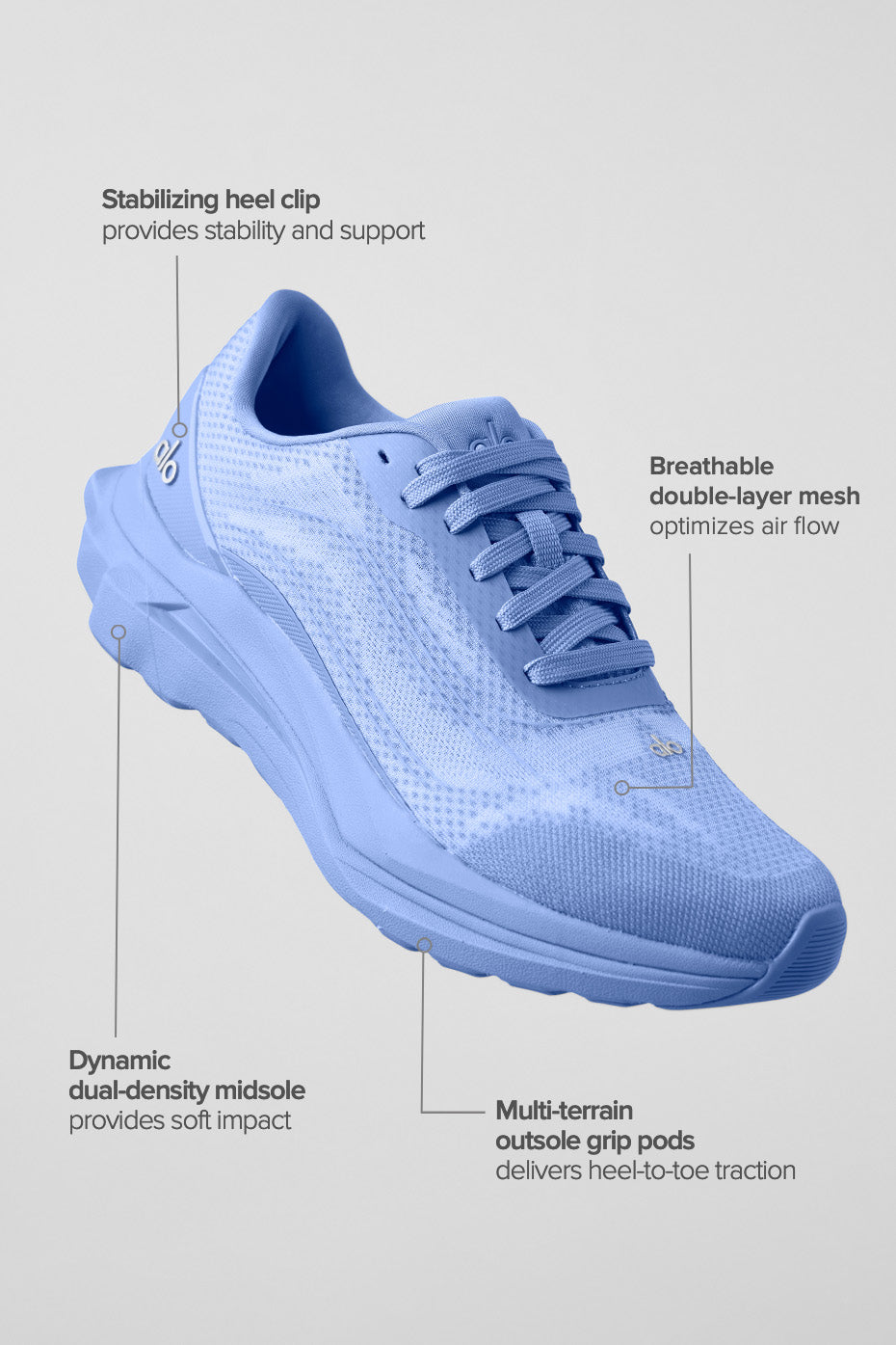 Alo Yoga ALO Runner - Crystal Clear Blue