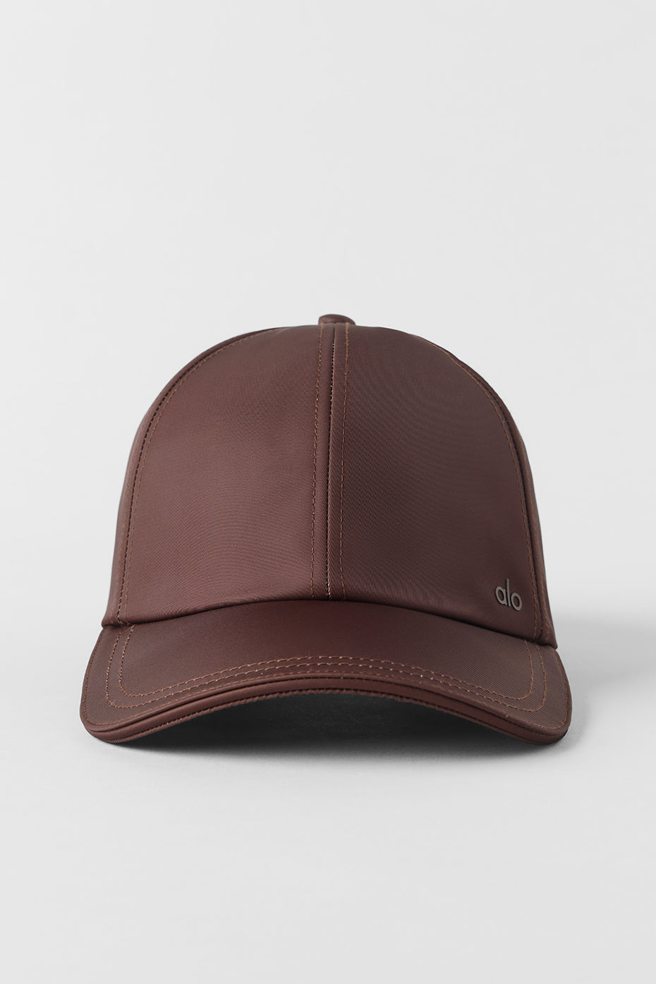 Alo Yoga Satin Off-Duty Cap - Brownstone