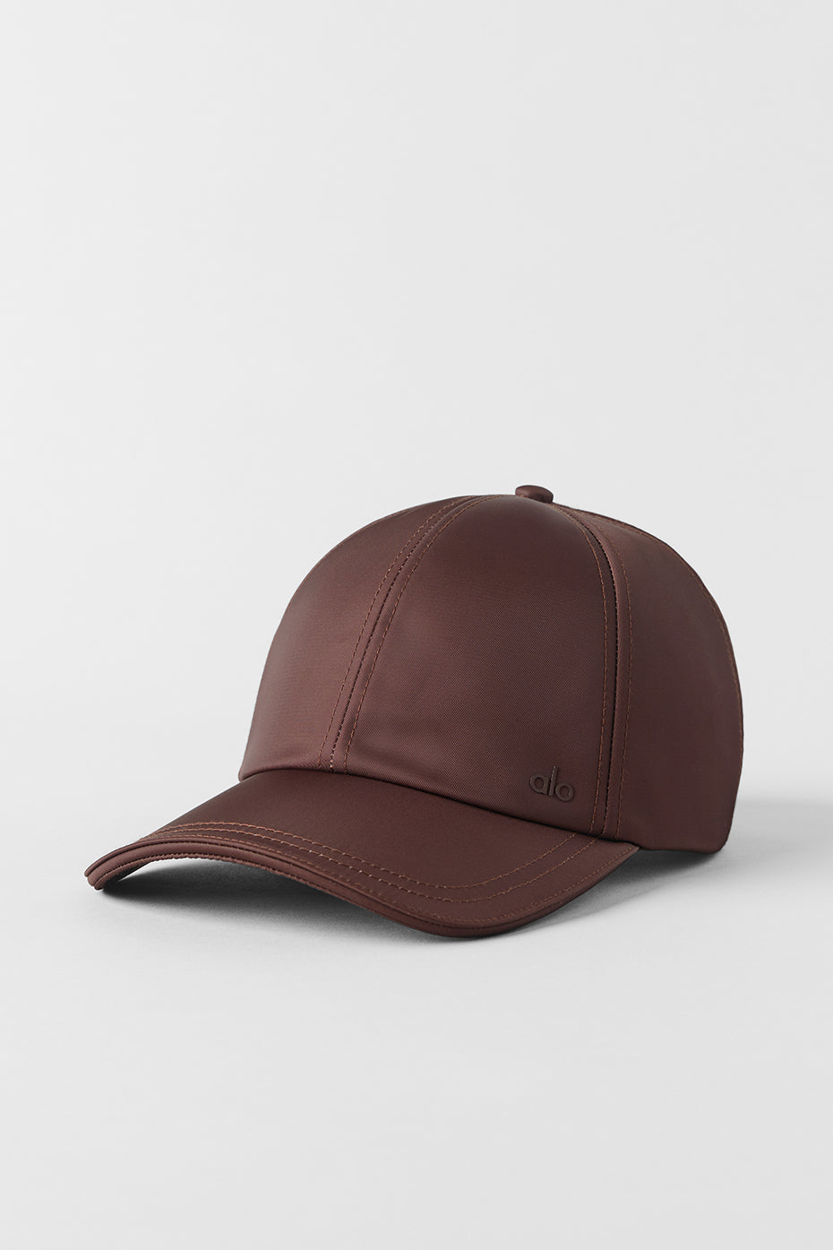 Alo Yoga Satin Off-Duty Cap - Brownstone