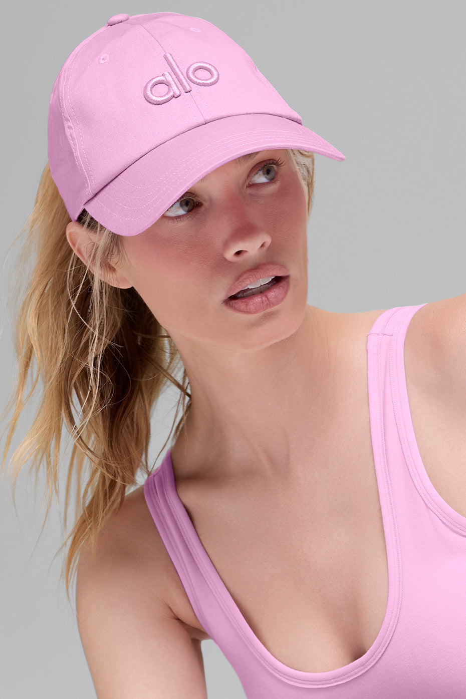 Alo Yoga Off-Duty Cap - Candy Heart Pink