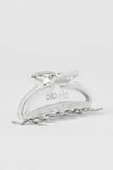Alo Yoga Acrylic Illusion Claw Clip - Clear Acetate/Chrome