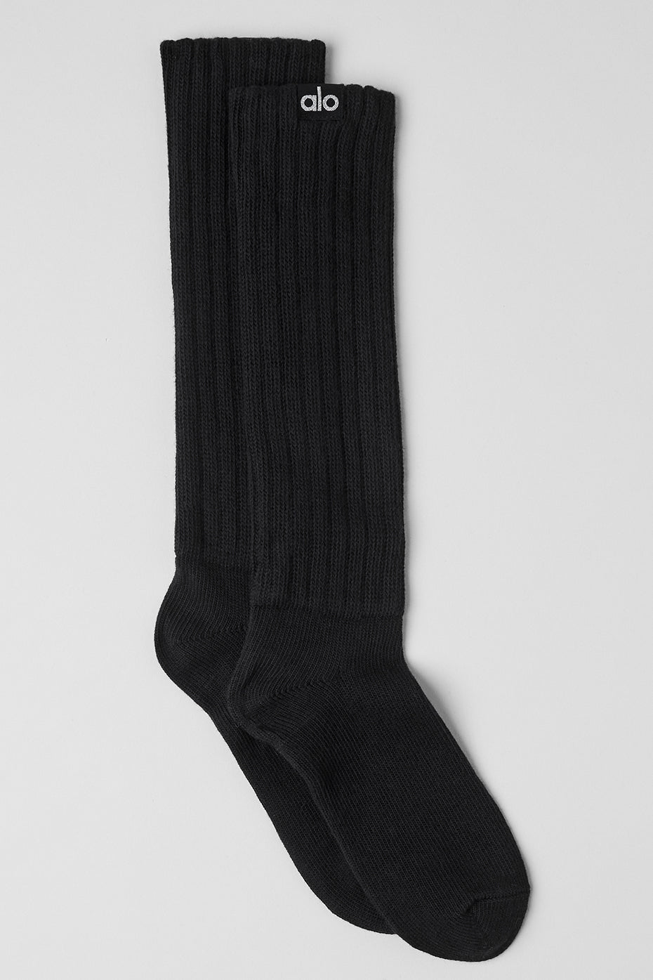 Alo Yoga Unisex Scrunch Sock - Black