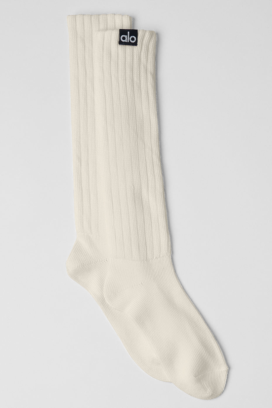Alo Yoga Unisex Scrunch Sock - Bone