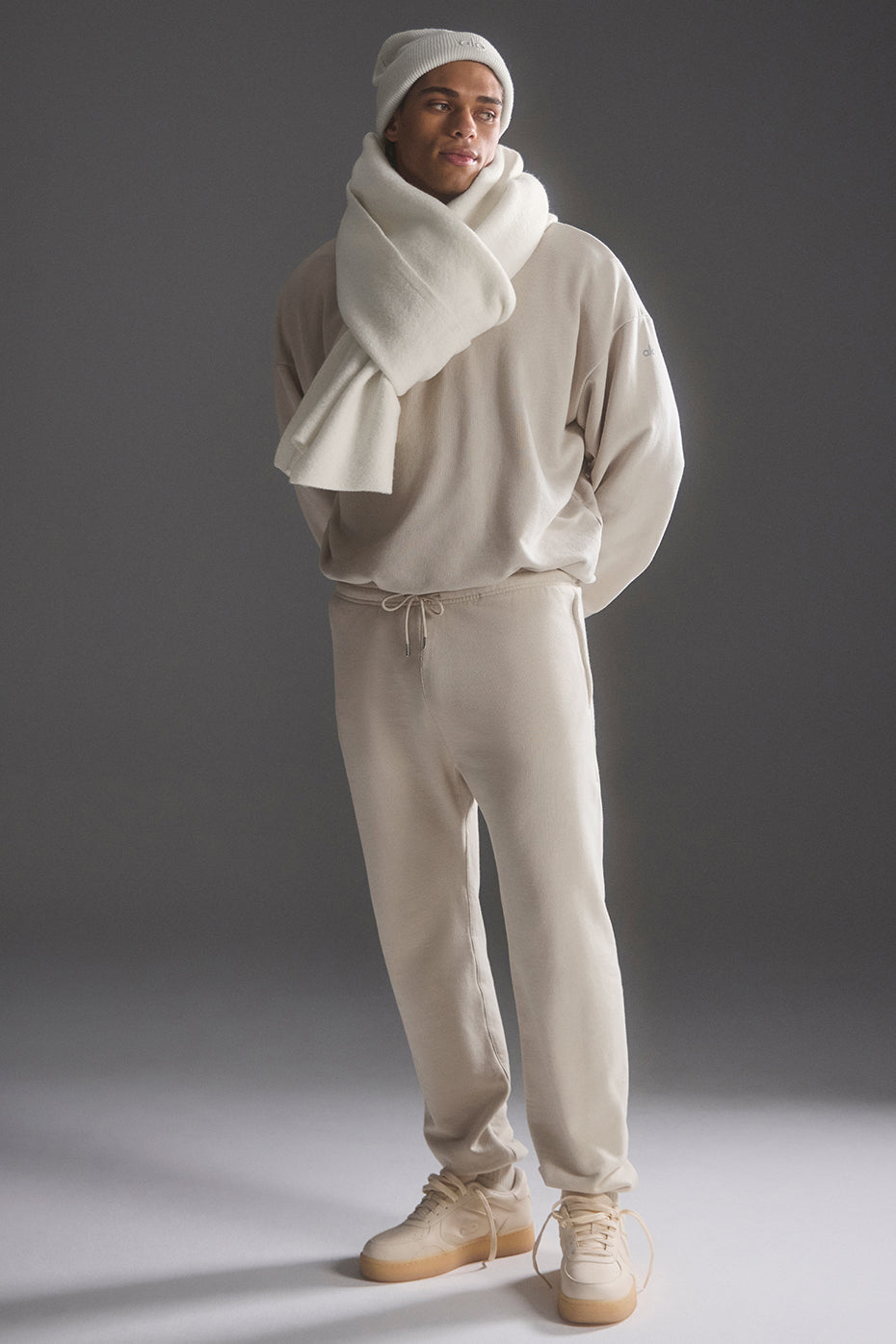 Alo Yoga Merino Wool Oversized Scarf - Ivory