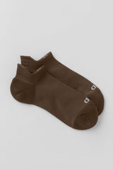Alo Yoga Unisex Performance Tab Sock - Espresso
