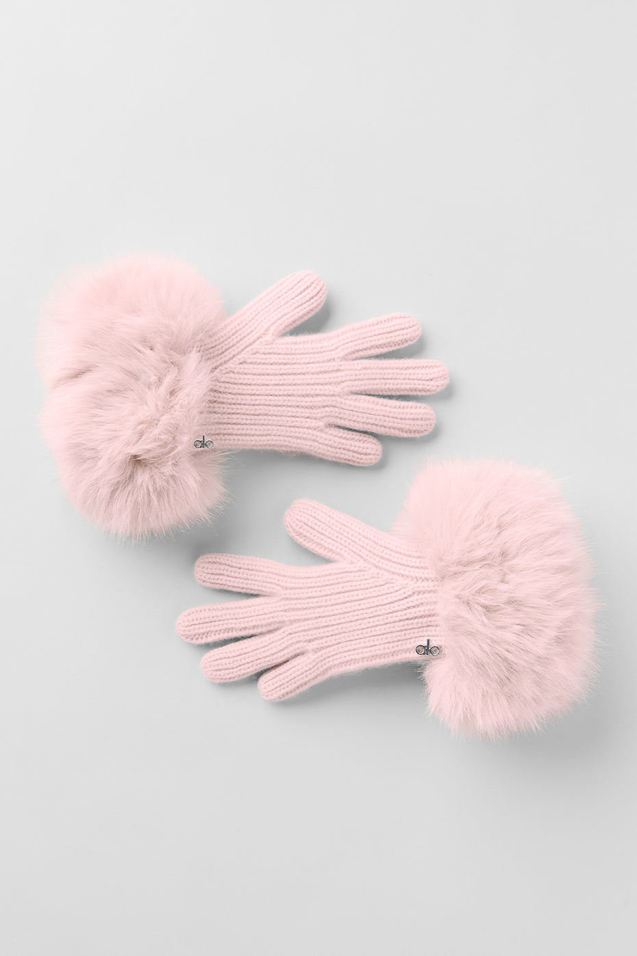 Alo Yoga Courchevel Cashmere Gloves - Frosted Pink