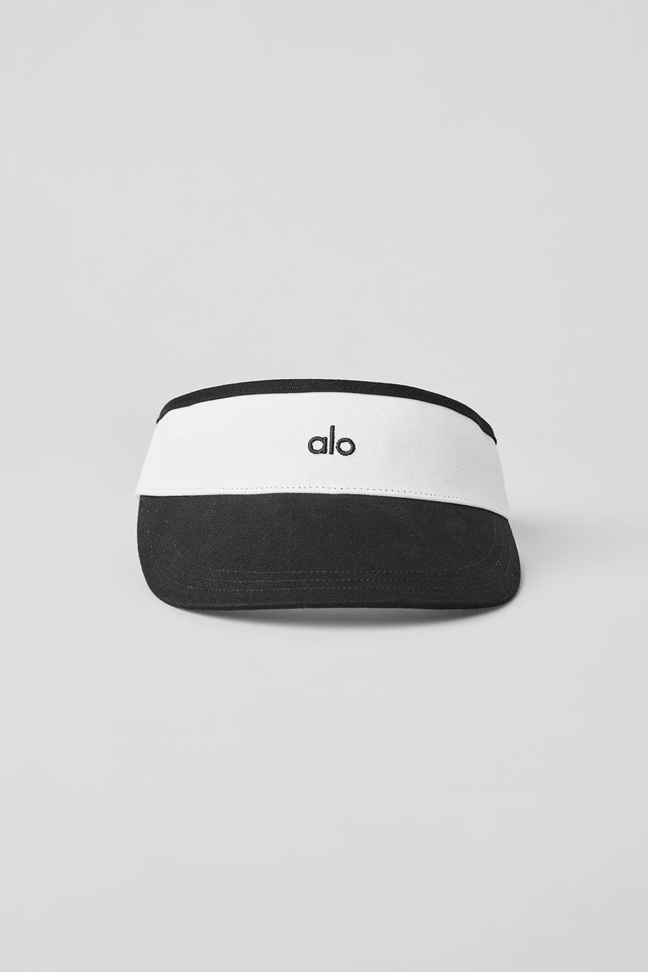 Alo Yoga Colorblock Visor - Black/White