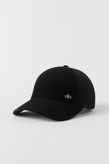 Alo Yoga Velvet Off-Duty Cap - Black