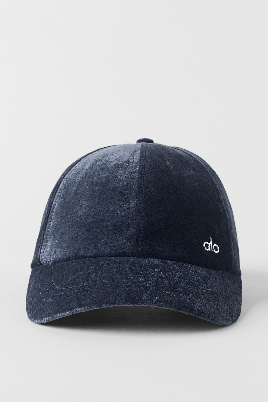 Alo Yoga Velvet Off-Duty Cap - Navy