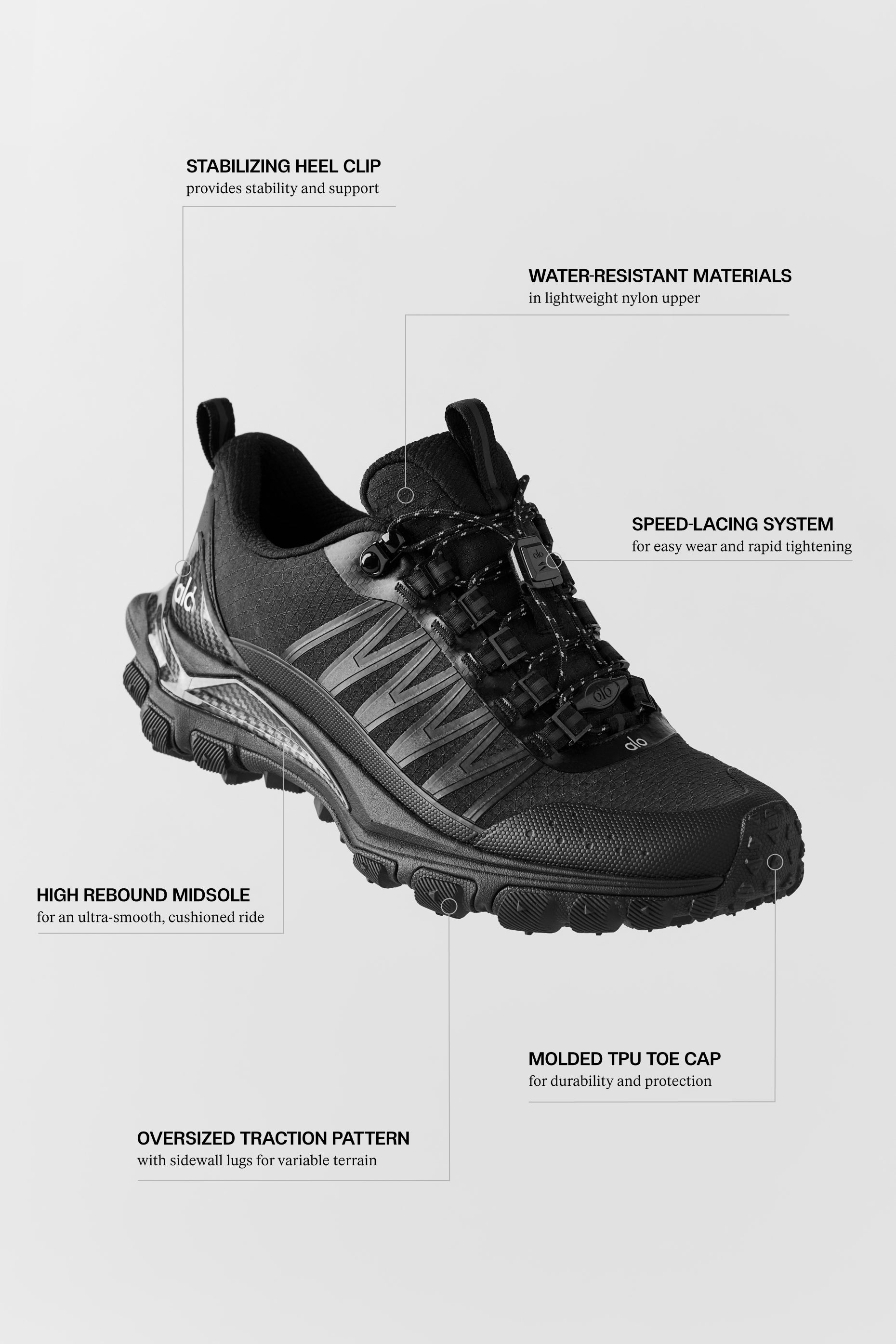 Alo Yoga ALO Trail - Black