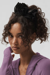 Alo Yoga Mesh Sweet Nothing Oversize Scrunchie - Black