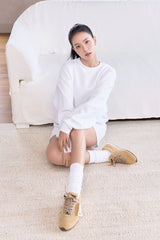 Alo Yoga ALO Sunset Sneaker + Jisoo - Caramel Cream