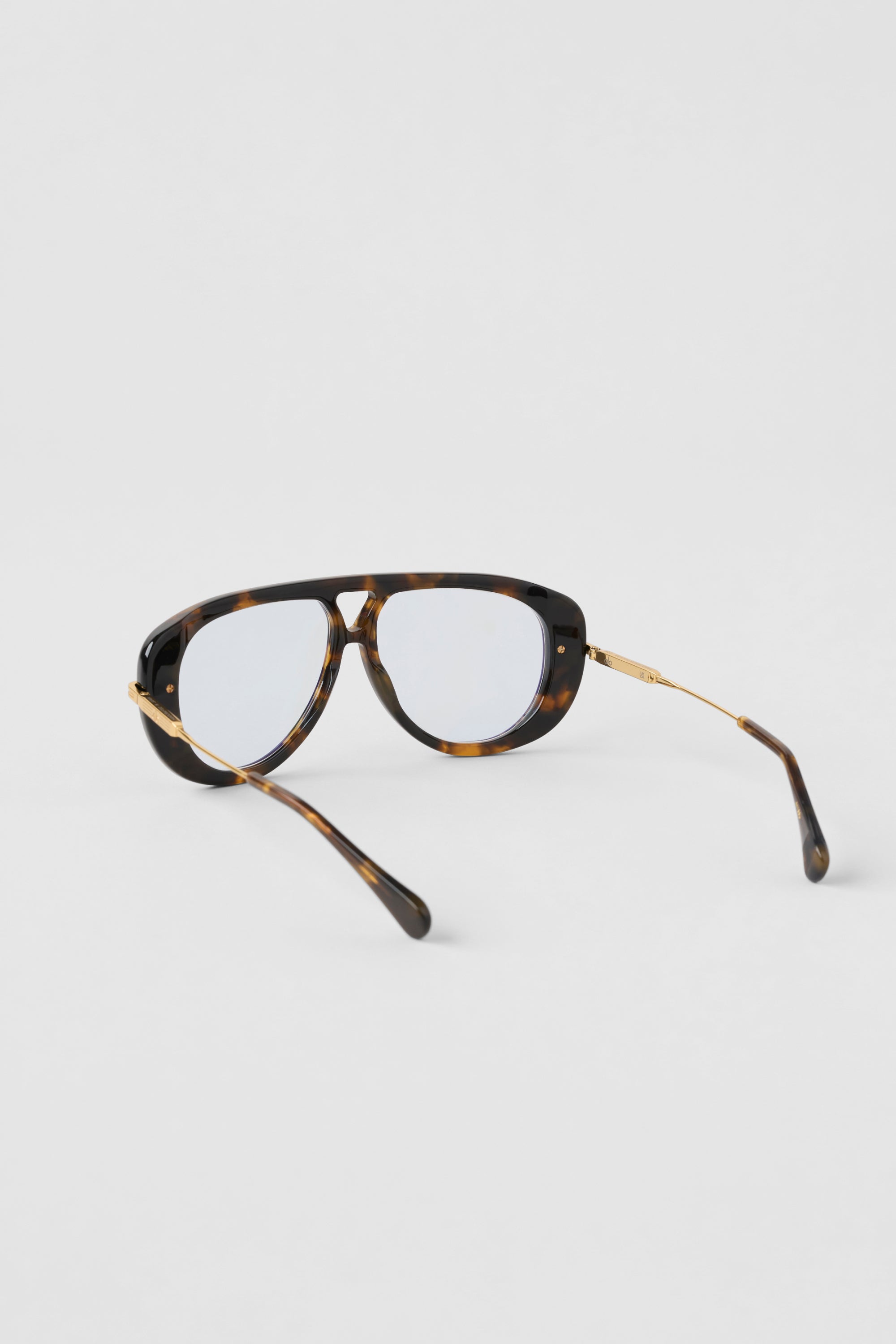 Alo Yoga ALO Aviator Sunglasses - Tortoise/Blue