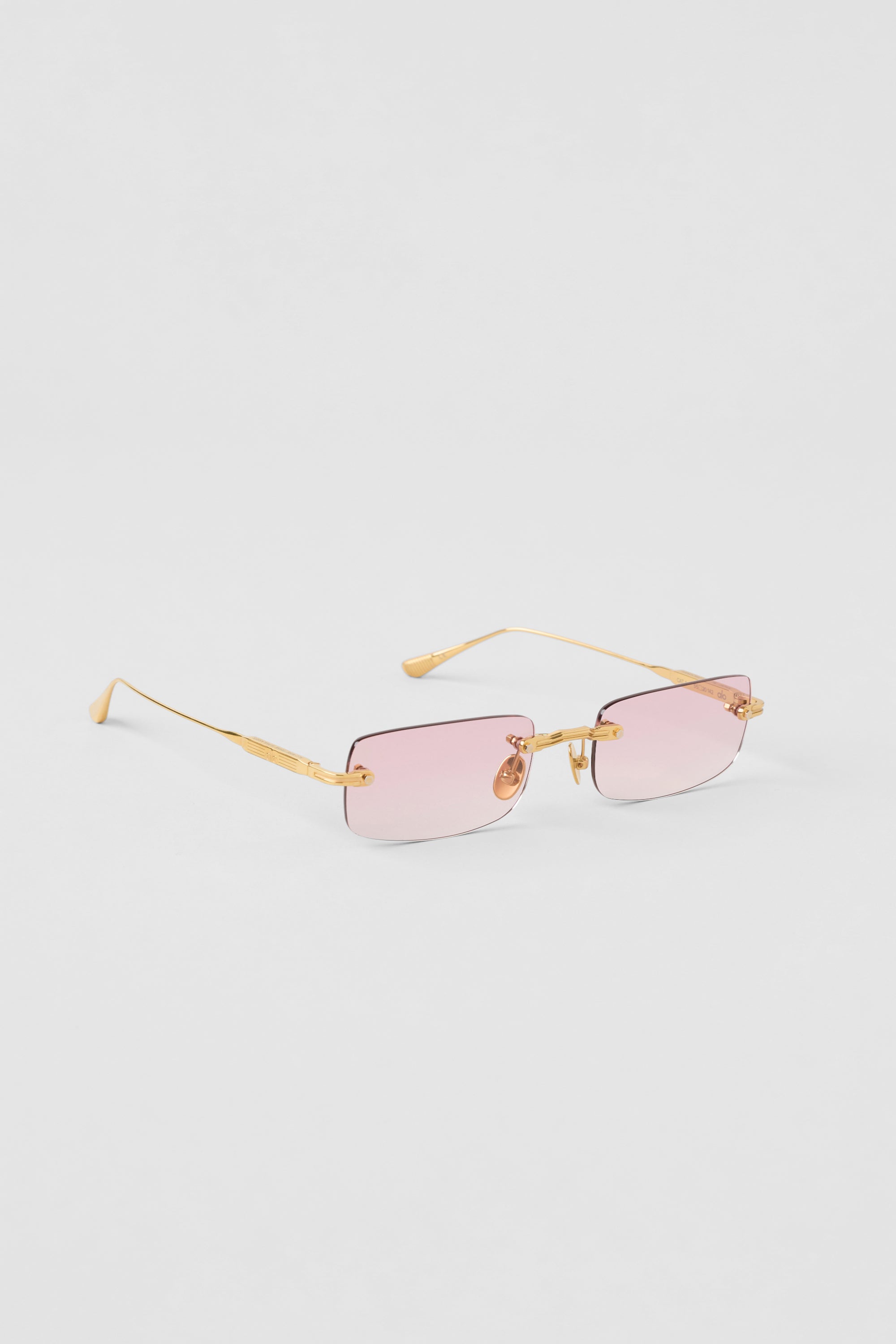 Alo Yoga ALO Wire Frame Sunglasses - Gold/Pink Gradient