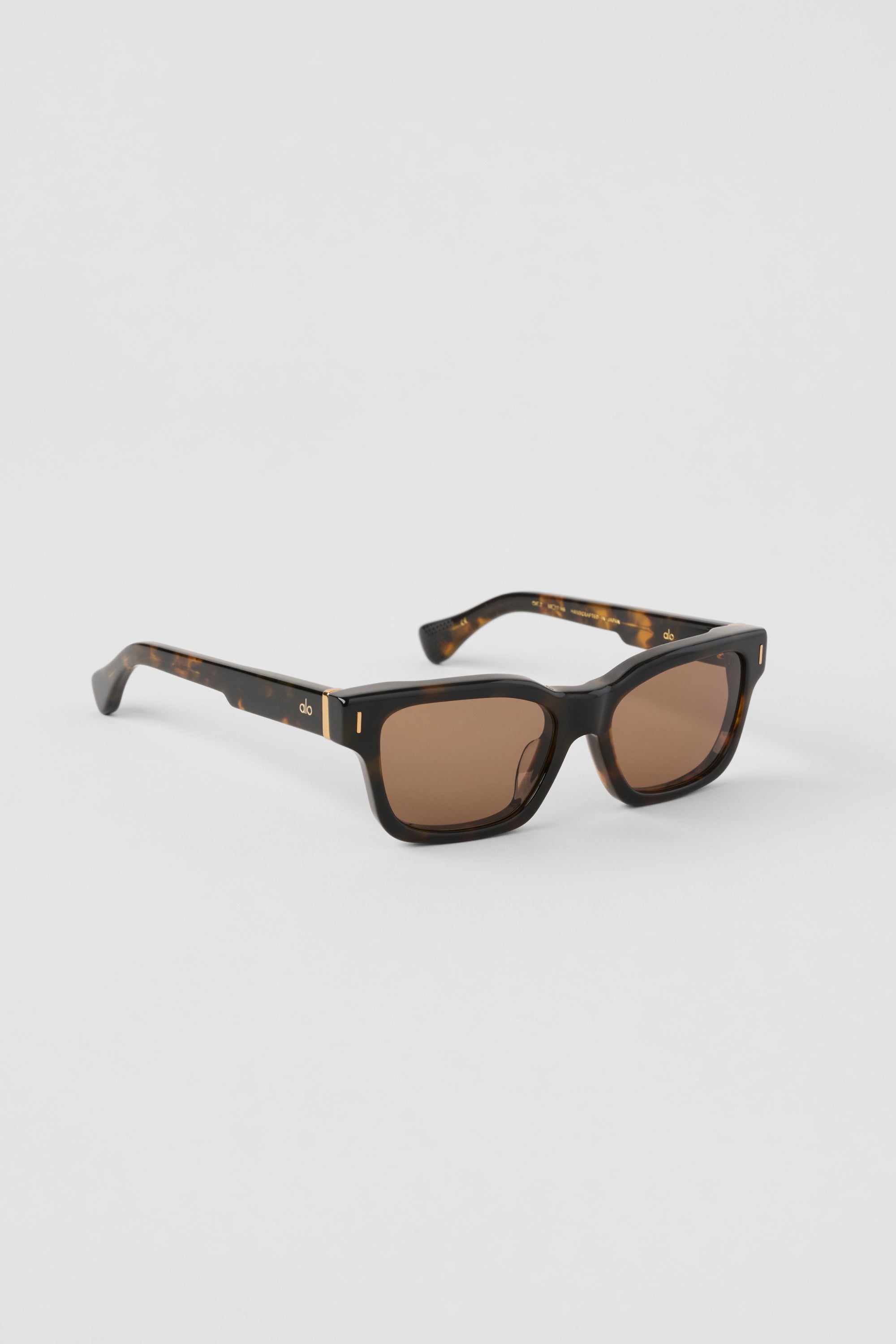 Alo Yoga ALO Rectangle Sunglasses - Tortoise