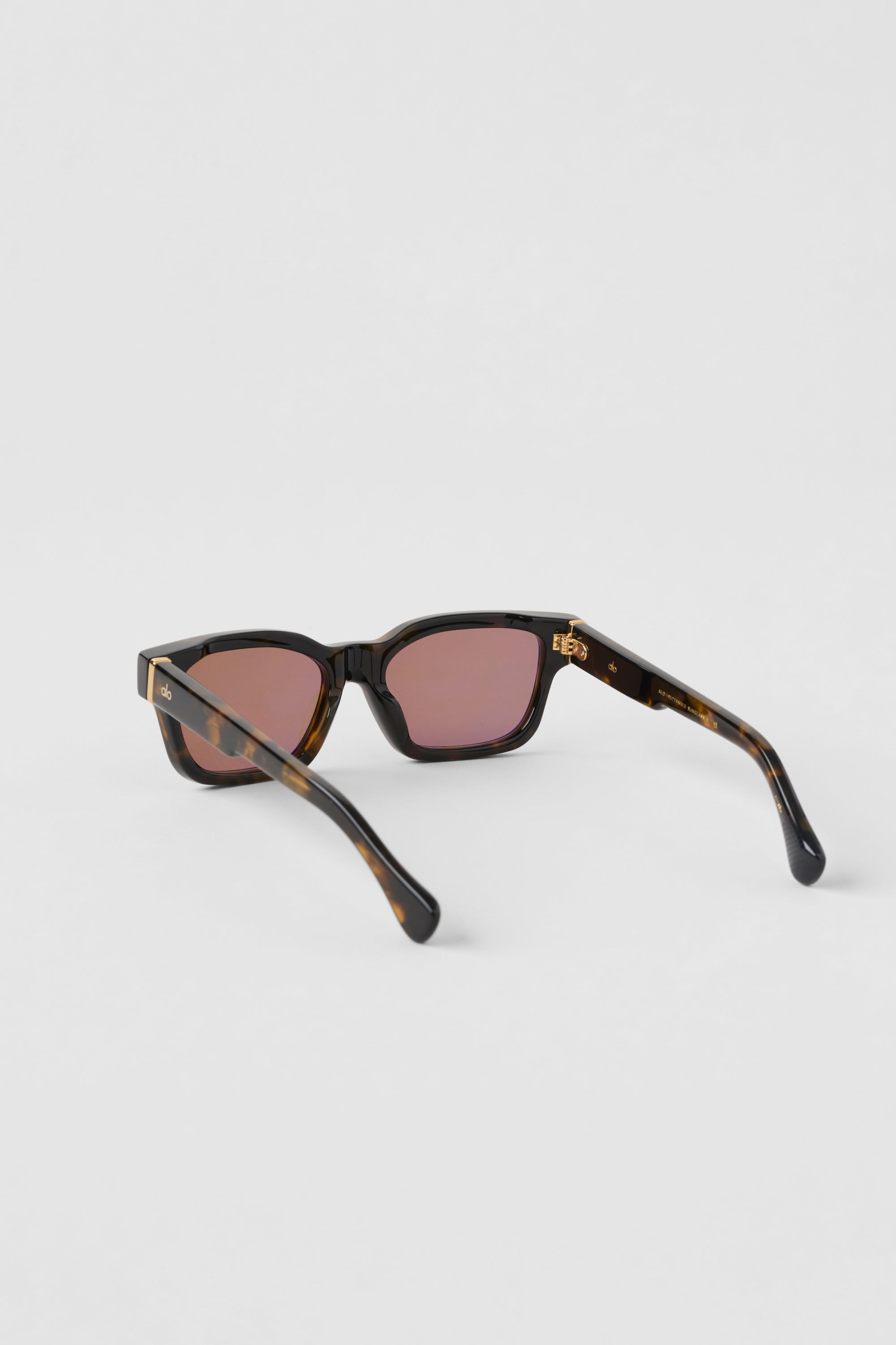Alo Yoga ALO Rectangle Sunglasses - Tortoise