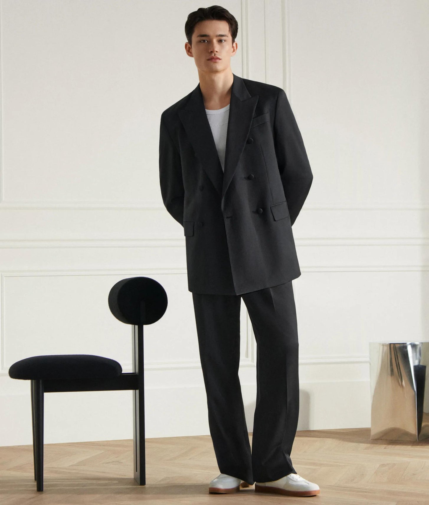 Karl Lagerfeld Tailored Punto Jacket Black