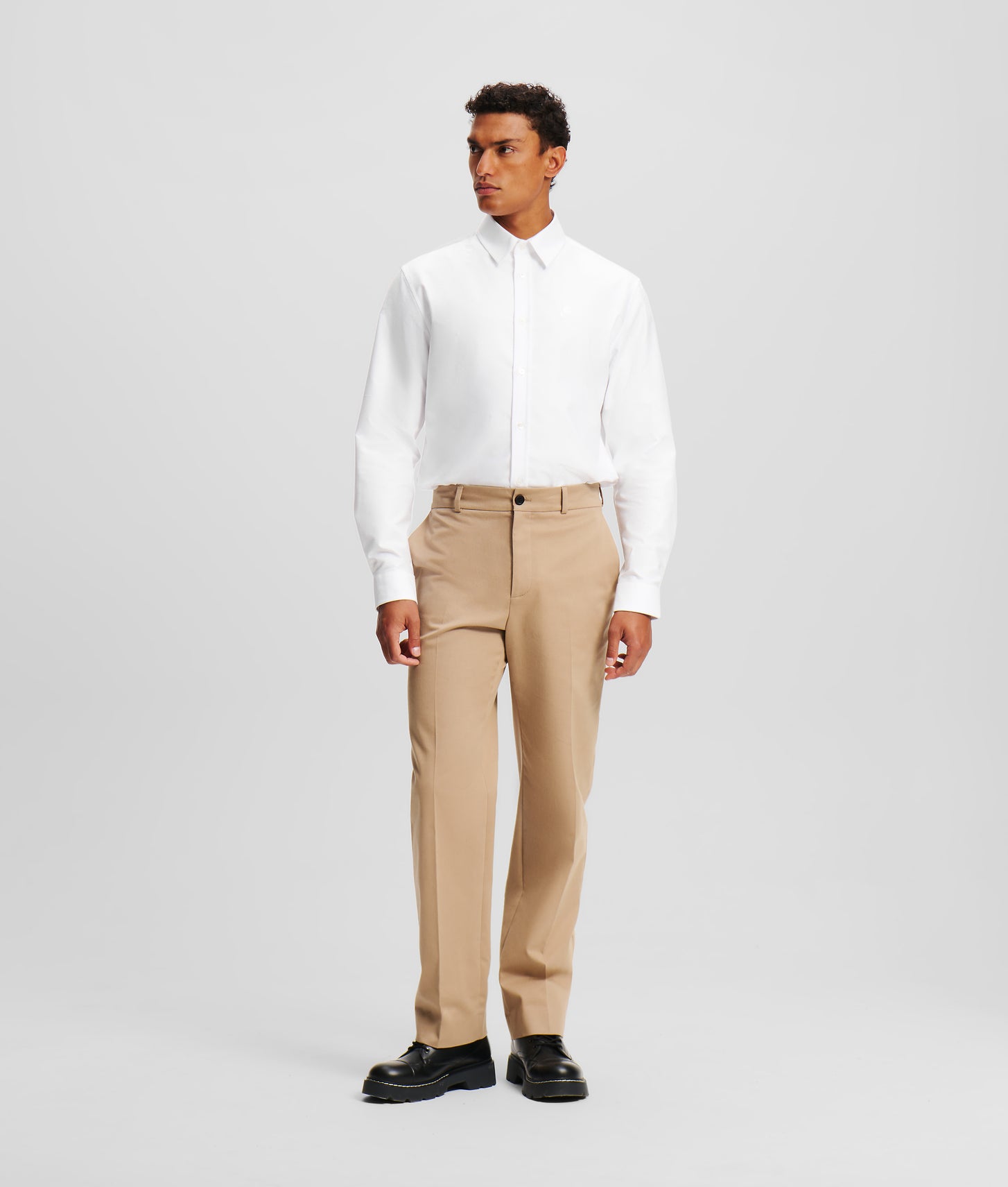 Karl Lagerfeld Kameo Oxford Shirt White