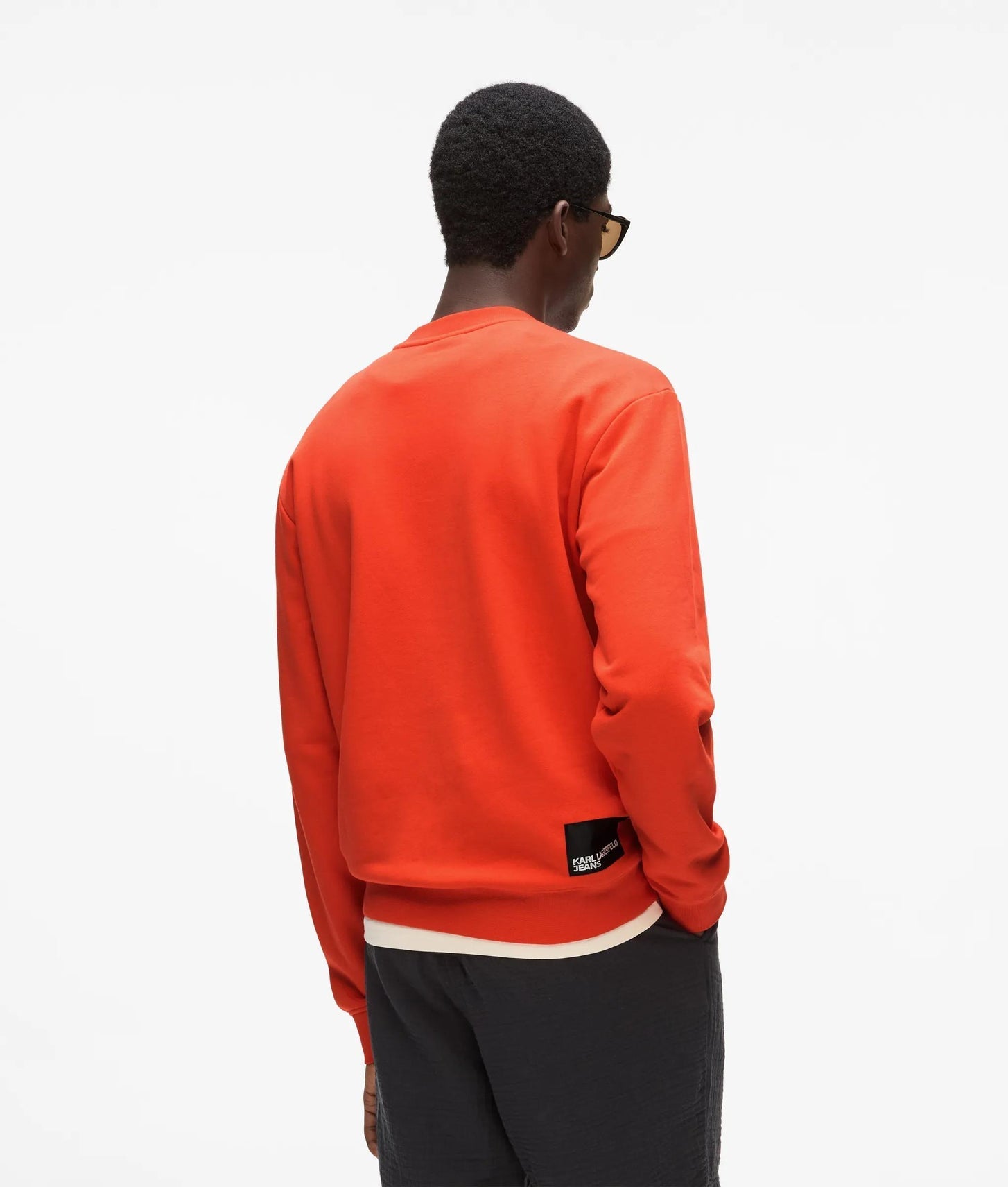 Karl Lagerfeld Logo Sweatshirt Grenadine