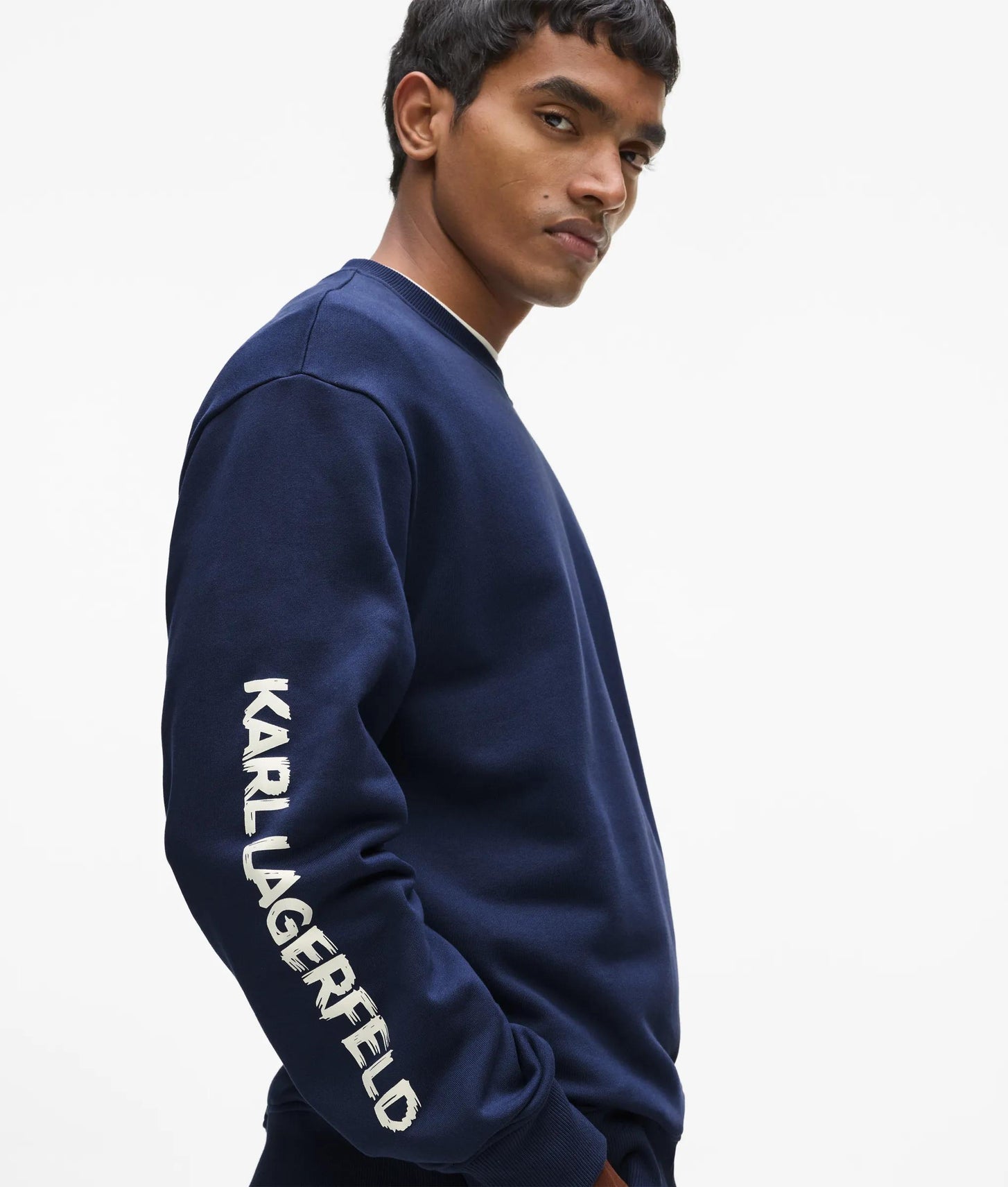 Karl Lagerfeld Ikon Sweatshirt Medieval Blue
