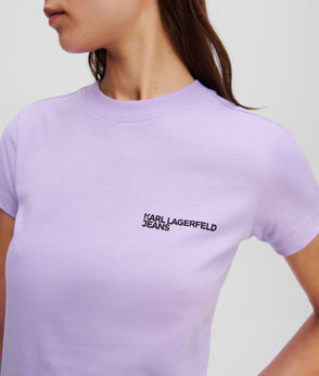 KarlLagerfeld Metal Logo Shoulder Bag Black