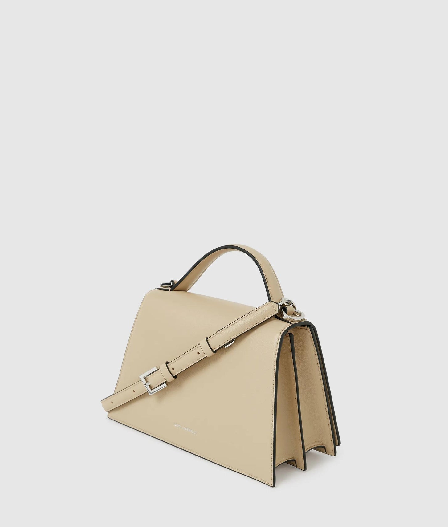 KarlLagerfeld Ksignature Medium Crossbody Bag Safari