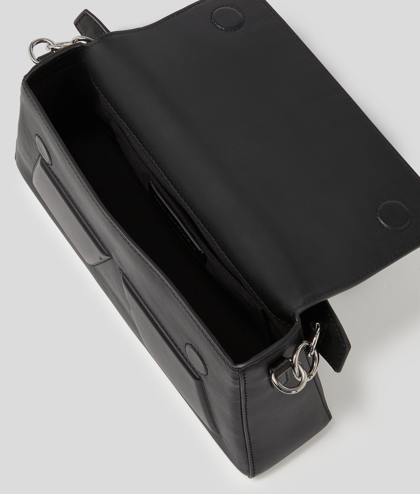 KarlLagerfeld Ikon K Shoulder Bag Black