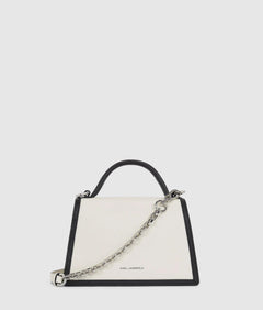 KarlLagerfeld Ksignature Small Crossbody Bag White/Black