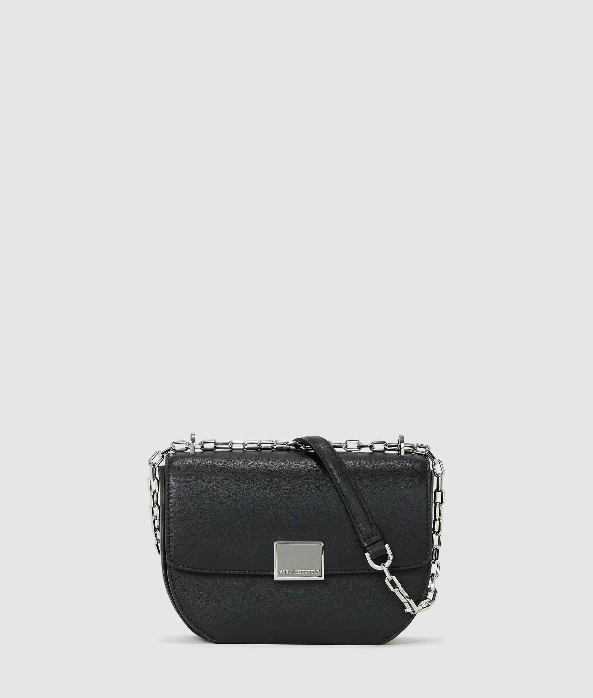KarlLagerfeld Kforever Small Crossbody Bag Black-Nickel