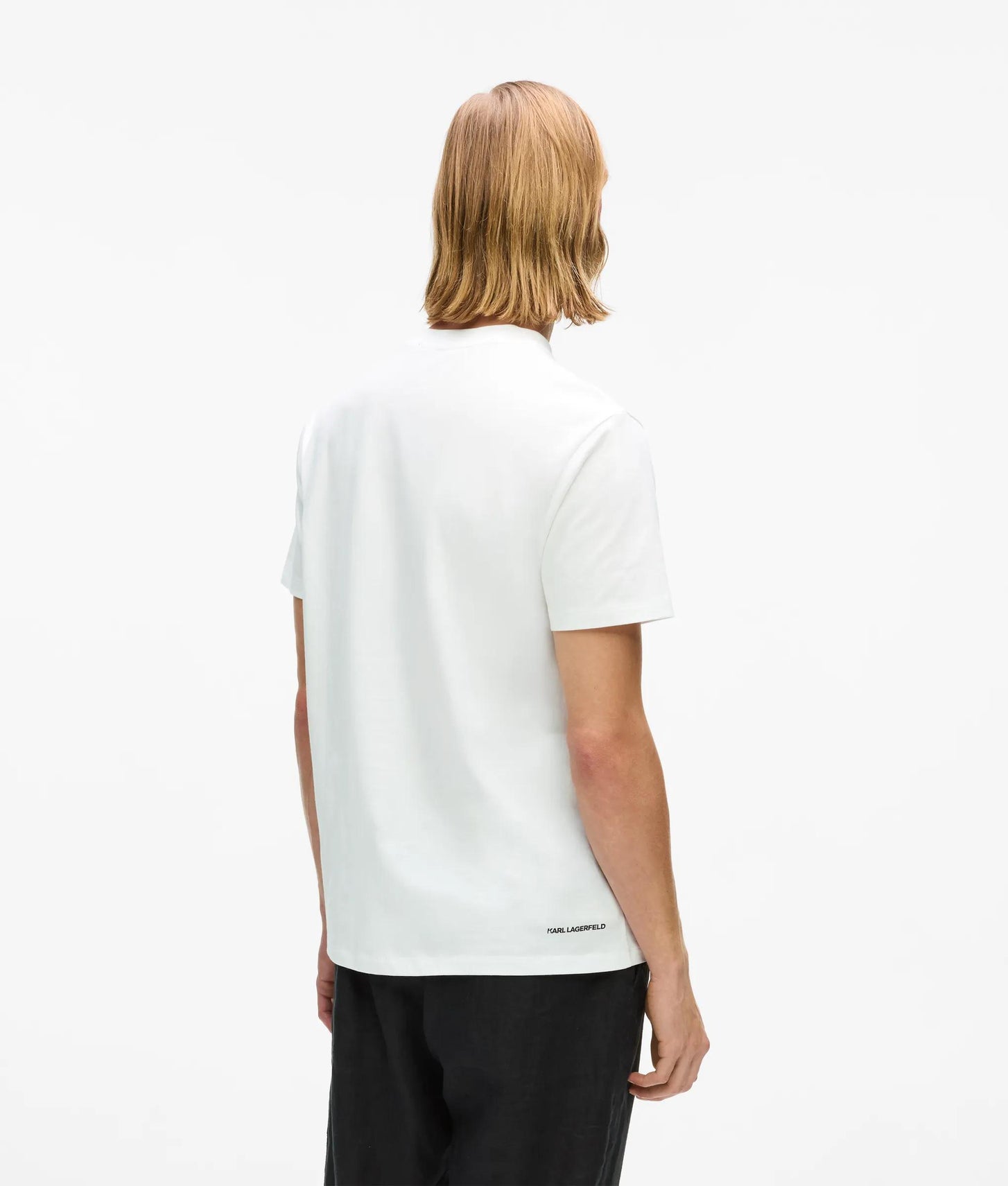 Karl Lagerfeld Logo T-Shirt White