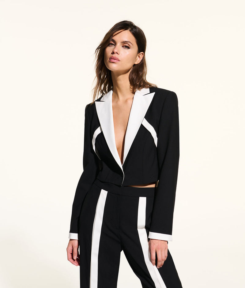 KarlLagerfeld Kl X Joann Bracelet Bag White/Black