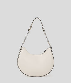 KarlLagerfeld Kautograph Moon Shoulder Bag Cement