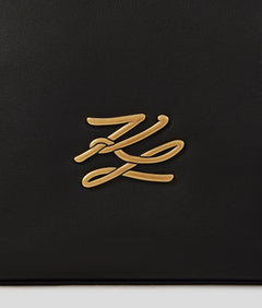 KarlLagerfeld Kautograph Small Bucket Bag Black/Gold