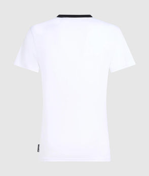 Karl Lagerfeld Short-Sleeved All-Over-Print Shirt Black