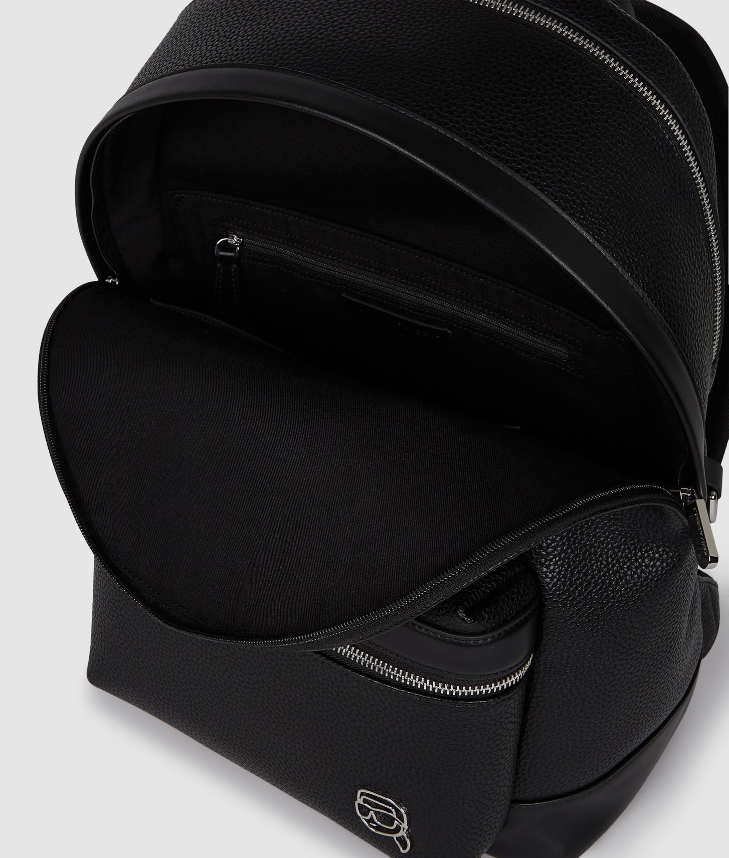 KarlLagerfeld Ikon Outline Backpack Black