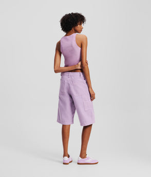 KarlLagerfeld Klj Box Logo Camera Bag Lavendula