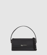 KarlLagerfeld Metal Logo Top Handle Bag Black
